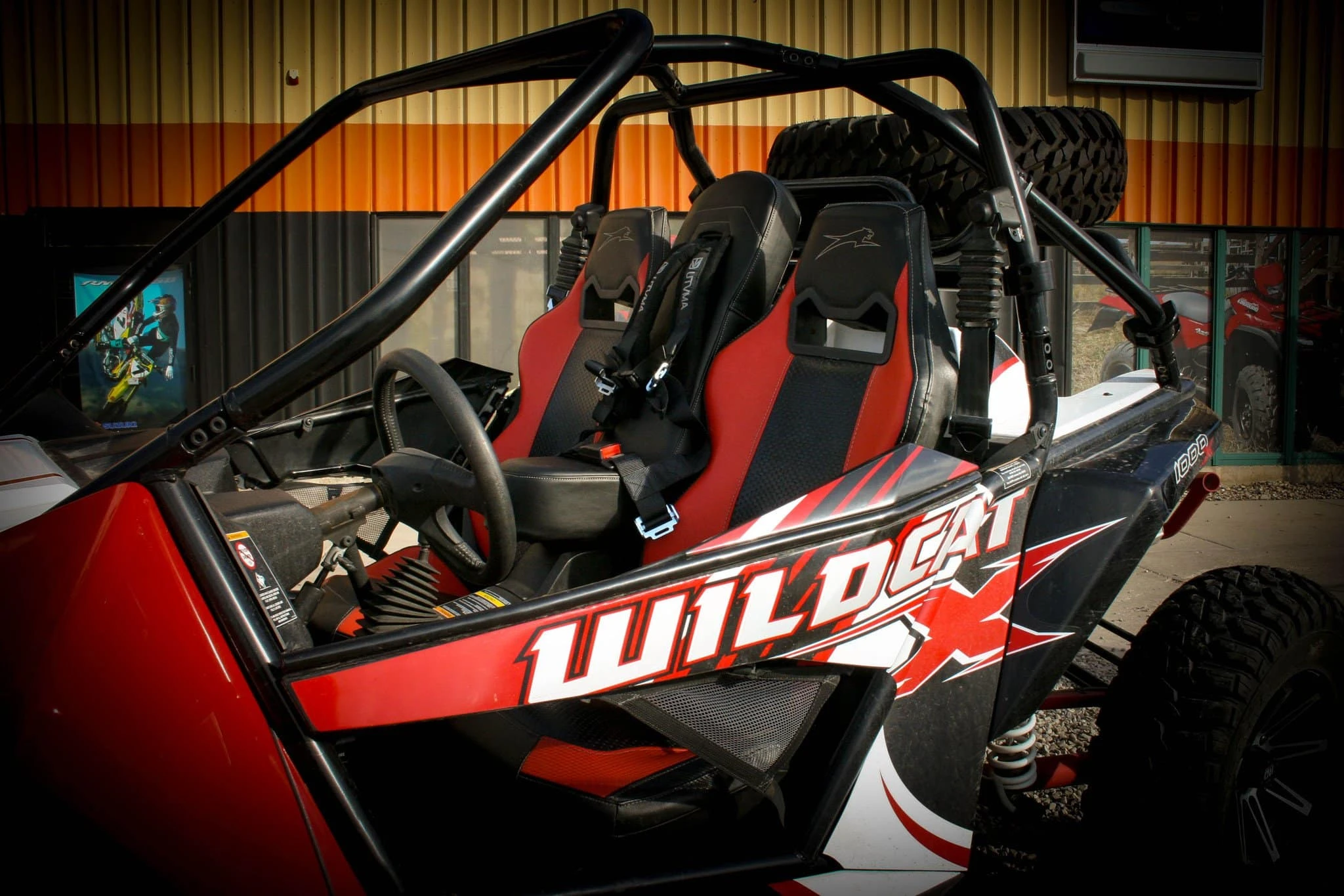 UTV Mountain Accessories UTVMA Arctic Cat Wildcat 1000 Bump Seat - Image 3