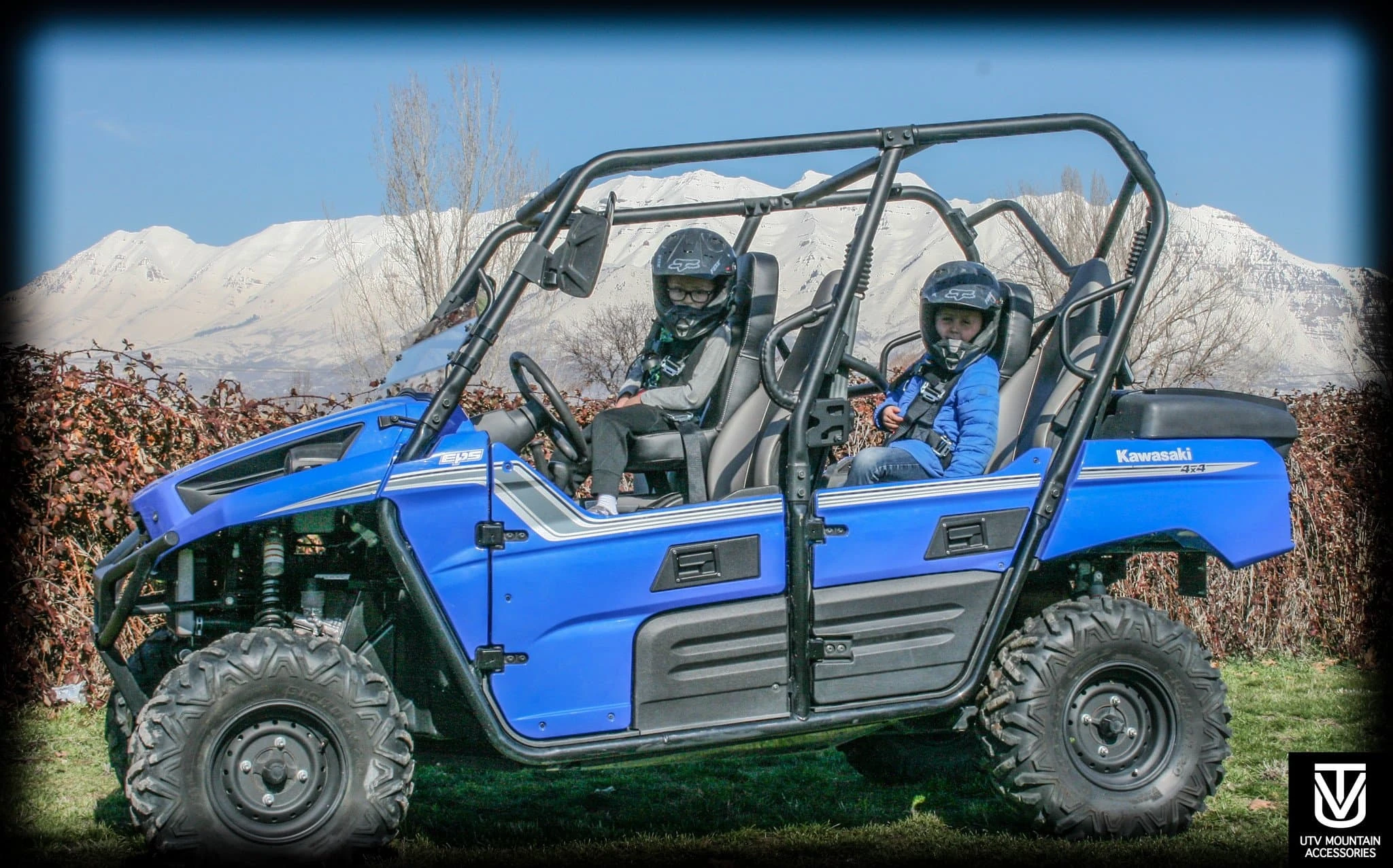 UTV Mountain Accessories UTVMA Kawasaki Teryx 4 Rear Bump Seat - Image 4