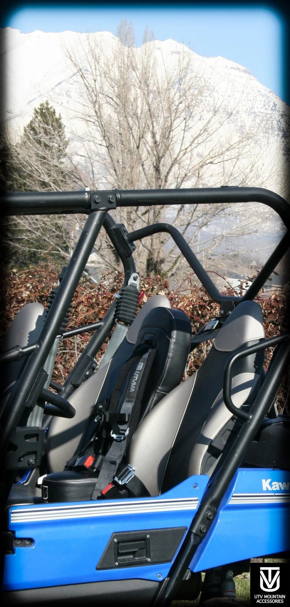 UTV Mountain Accessories UTVMA Kawasaki Teryx 4 Rear Bump Seat - Image 5