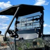 Spike Power Sports Spike Kawasaki Mule Pro MX Tinted/Vented Rear Windshield-GP