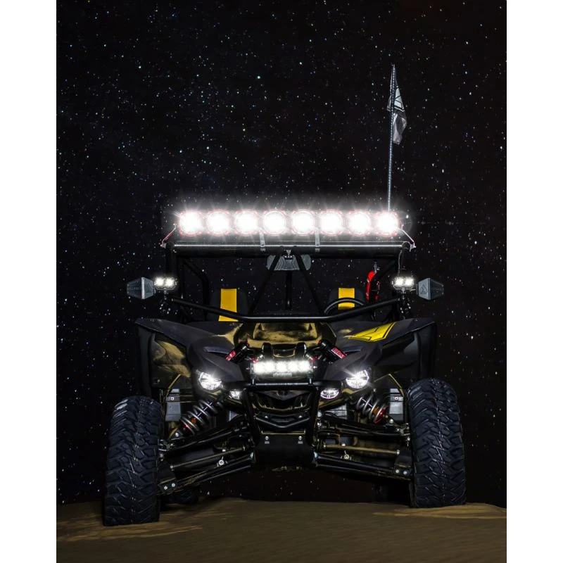 KC HiLiTES 39" PRO6 Gravity LED - 6-Light - Light Bar System - Yamaha YXZ1000R - Image 6
