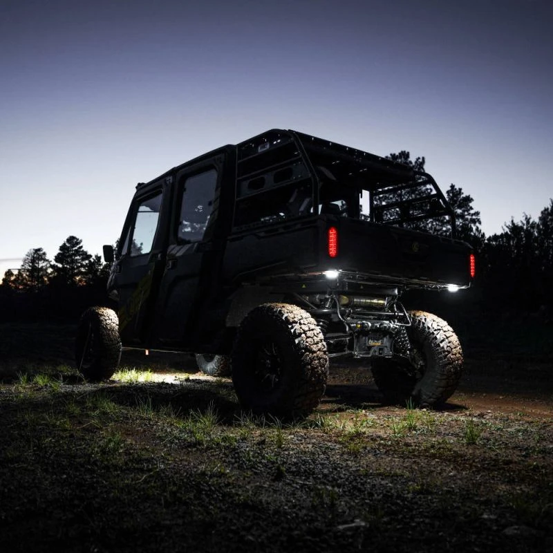 KC HiLiTES Cyclone V2 LED Rock Lights - 6 Light System - Image 4