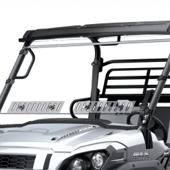 Spike Power Sports Spike Kawasaki Mule Pro-FXR Full Scratch Resistant Windshield W/Dual Vents