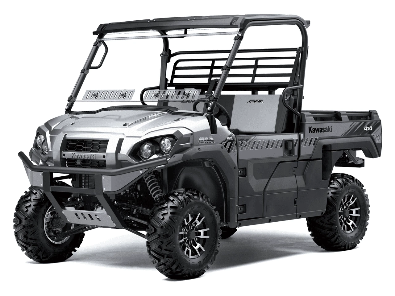 Spike Power Sports Spike Kawasaki Mule Pro-FXR Full Scratch Resistant Windshield W/Dual Vents 2 Spike Power Sports Spike Kawasaki Mule Pro-FXR Full Scratch Resistant Windshield W/Dual Vents - Image 2