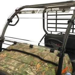 Spike Power Sports Spike Kawasaki Mule SX Hinged Windshield W/Upper Vents-HC