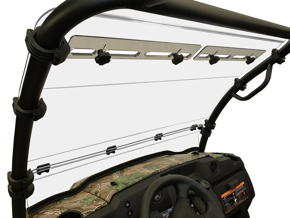 Spike Power Sports Spike Kawasaki Mule SX Hinged Windshield W/Upper Vents-HC 7 Spike Power Sports Spike Kawasaki Mule SX Hinged Windshield W/Upper Vents-HC - Image 7