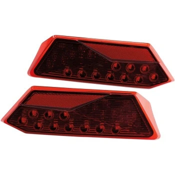 Moose Utility Division Moose Utility Polaris RZR 1000 LED Tail Lights - Red