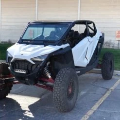 Moto Armor Glass Windshield For Vent Racing PRO XP Roll Cage