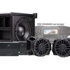 MB Quart MBQRG-STG3-RC-1 800 Watt STAGE 3 Polaris RANGER Tuned System Designed For RIDE COMMAND