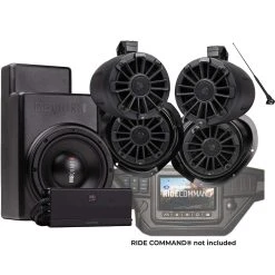 MB Quart MBQG-STG5-RC-1 500 Watt STAGE 5 Polaris GENERAL Tuned System Designed For RIDE COMMAND