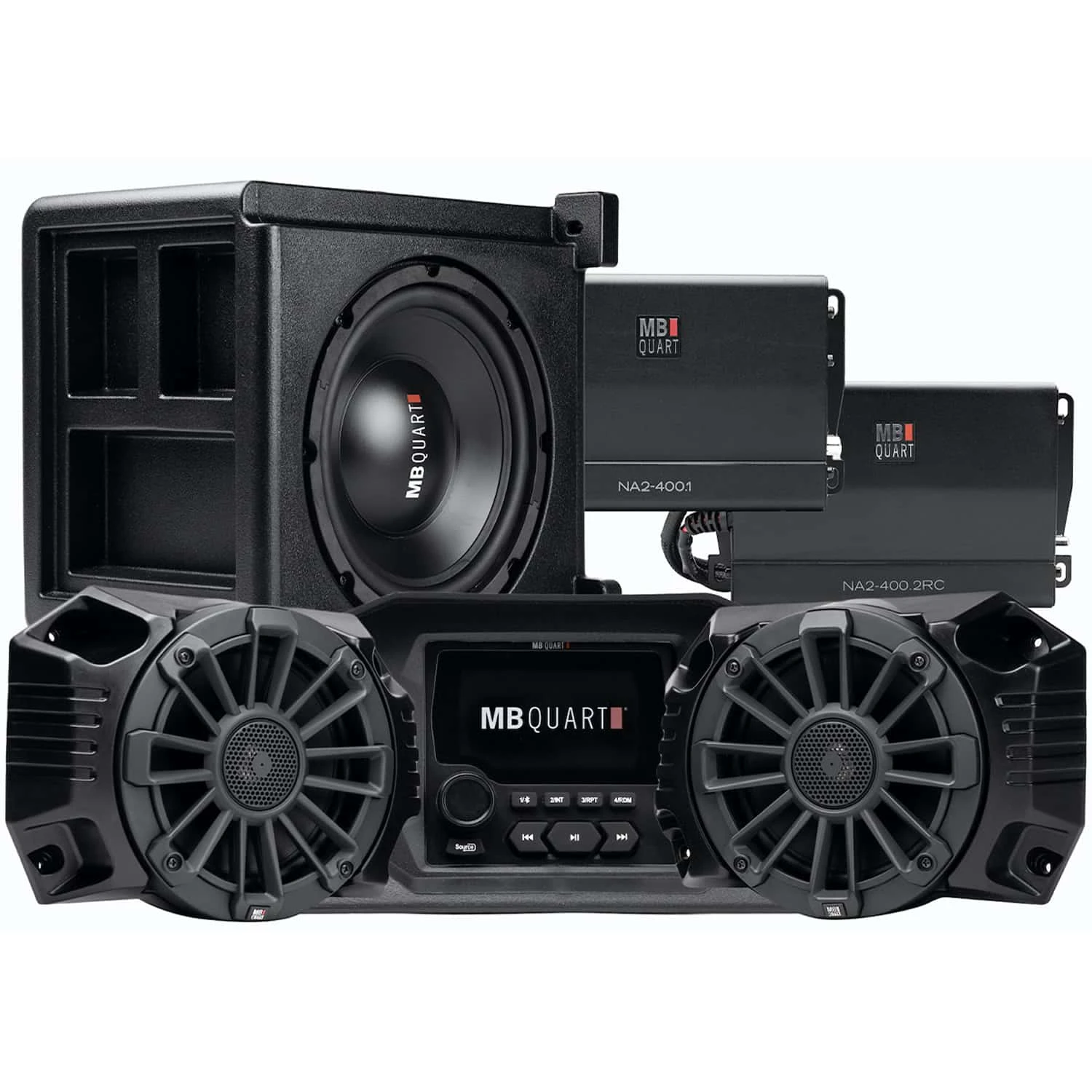 MB Quart MBQRG-STG3-1 800 Watt STAGE 3 Polaris RANGER Tuned System
