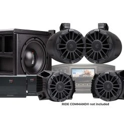 MB Quart MBQRG-STG5-RC-1 800 Watt STAGE 5 Polaris RANGER Tuned System Designed For RIDE COMMAND