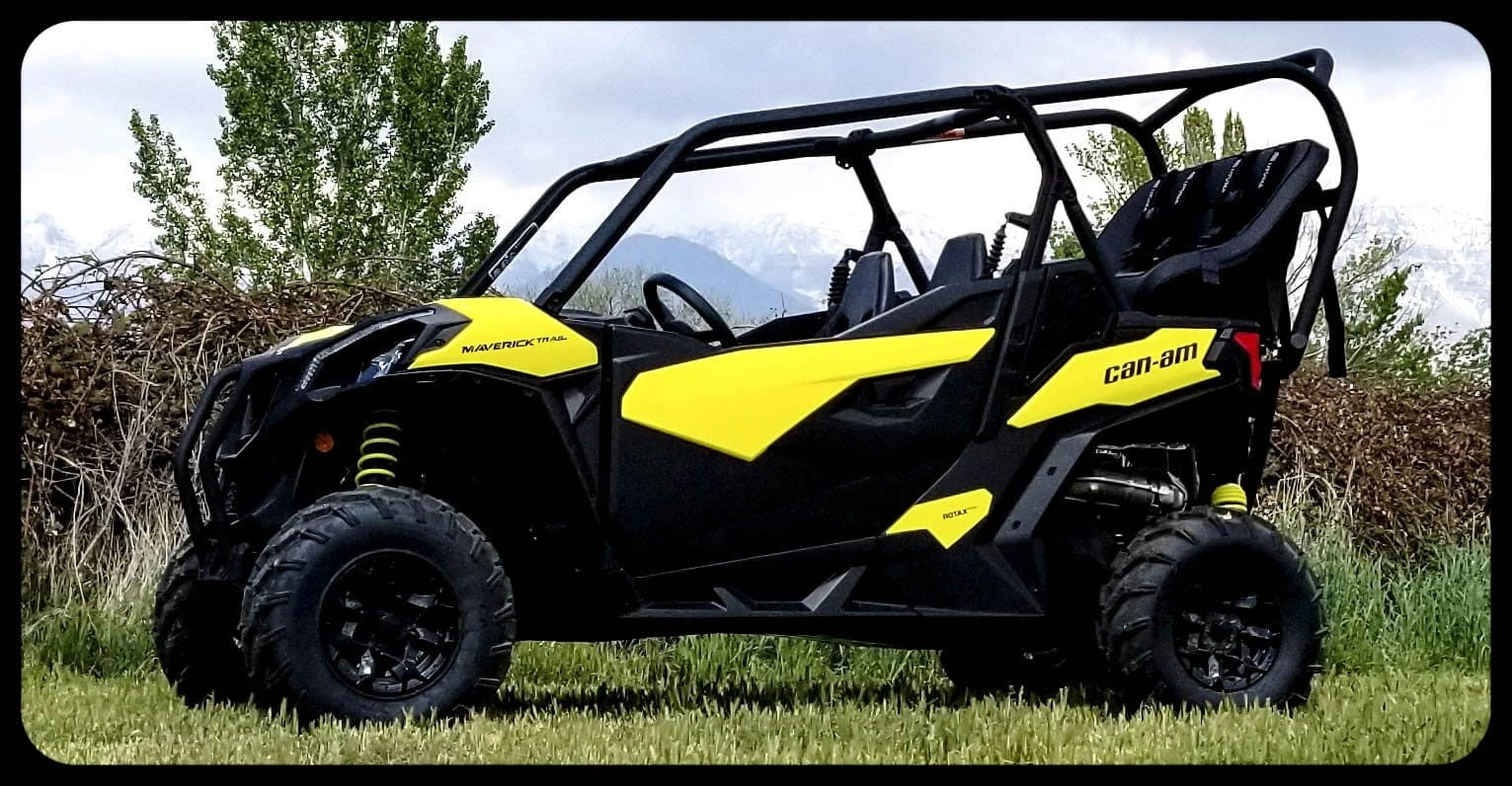 UTV Mountain Accessories UTVMA Can-Am Maverick Trail/Sport Back Seat & Roll Cage Kits