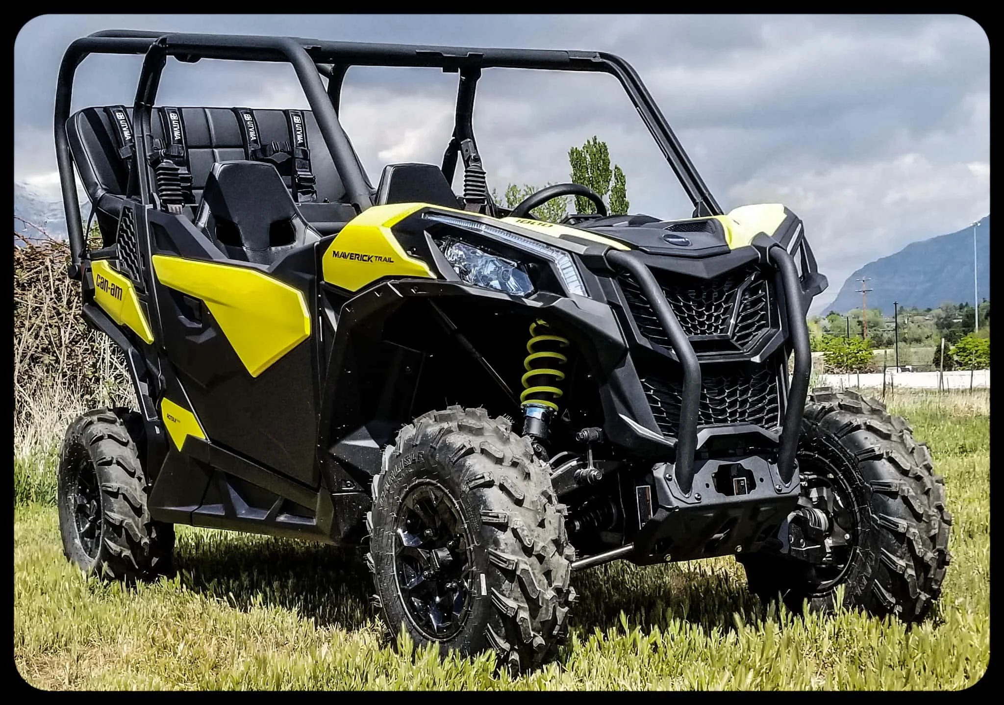 UTV Mountain Accessories UTVMA Can-Am Maverick Trail/Sport Back Seat & Roll Cage Kits - Image 2