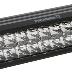 Pro Armor Onyx 11" Spot LED Dual Row Lightbar - Clear