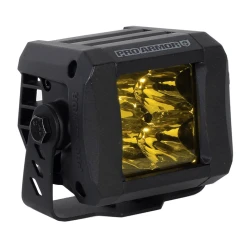 Pro Armor Onyx Spot LED Cube Light - Amber