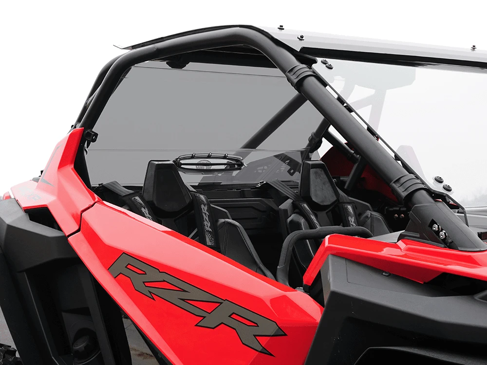 Spike Power Sports Spike Polaris RZR Pro Tinted Venting Rear Windshield-GP