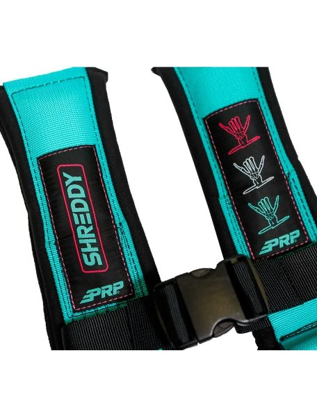 PRP Seats PRP X Shreddy 5.3 Harness - Teal - Image 2
