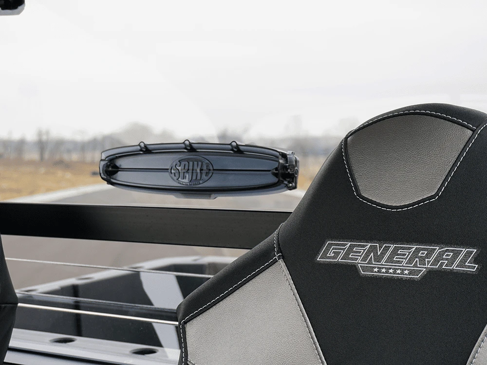 Spike Power Sports Spike Polaris General TRR Rear Vented Windshield - Image 6