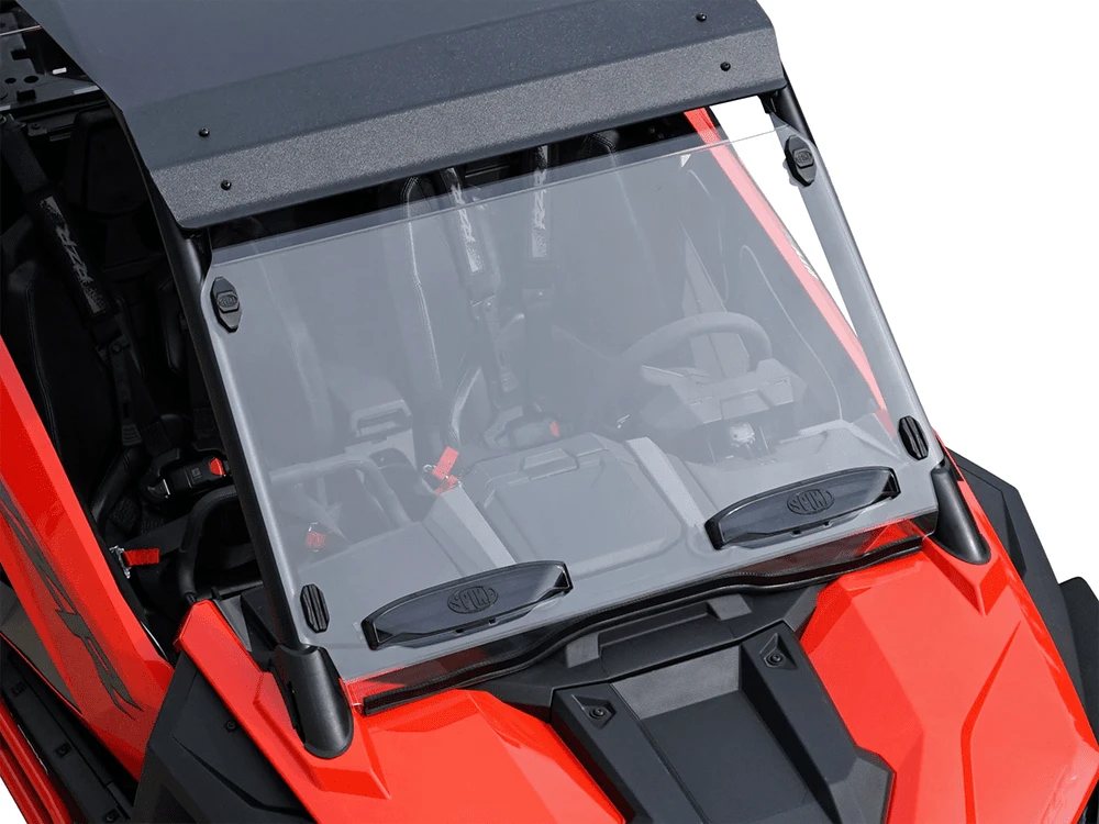 Spike Power Sports Spike Polaris RZR PRO Venting Windshield Featuring Tool-less Rapid Release - Image 2