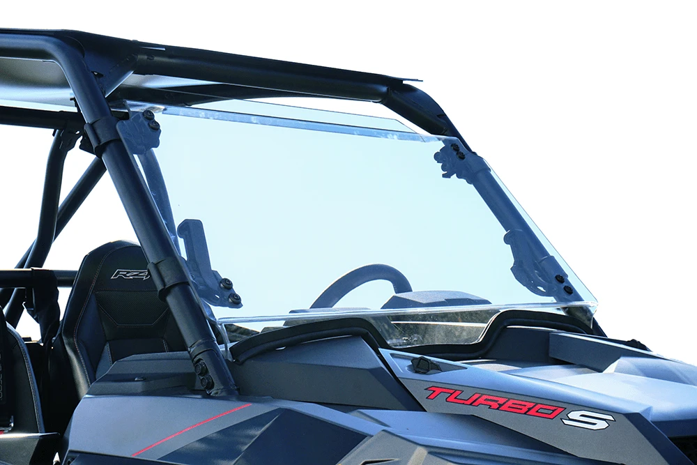 Spike Power Sports Spike Polaris RZR XP Turbo-S Full Tilting Windshield 1 Spike Power Sports Spike Polaris RZR XP Turbo-S Full Tilting Windshield