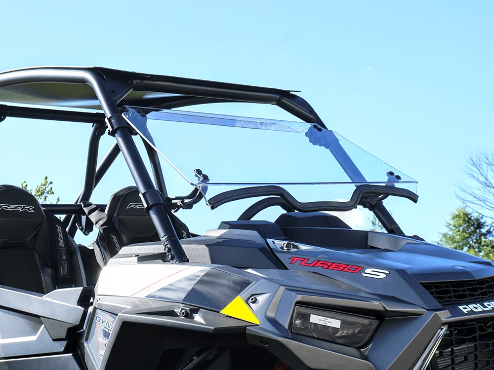 Spike Power Sports Spike Polaris RZR XP Turbo-S Full Tilting Windshield 6 Spike Power Sports Spike Polaris RZR XP Turbo-S Full Tilting Windshield - Image 6