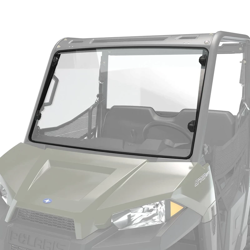 Polaris Ranger 500/570 Poly Full Windshield With Lock And Ride Technology