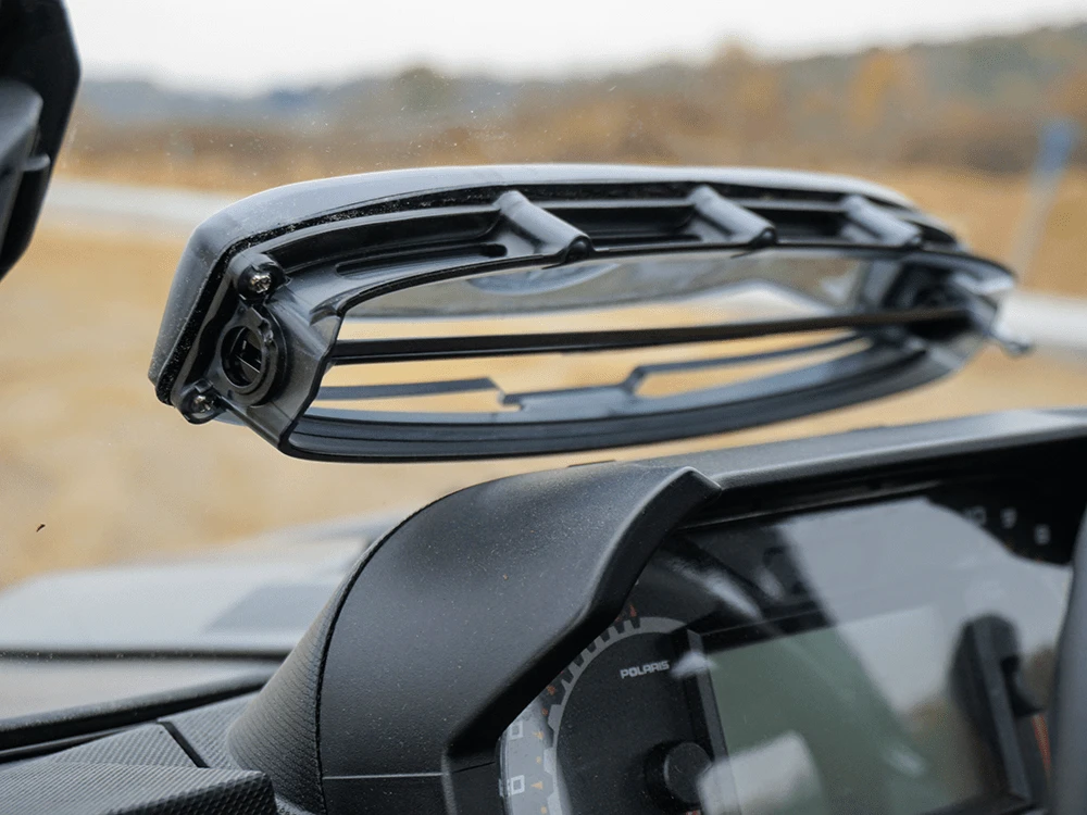 Spike Power Sports Spike Polaris Ranger Full Size (Pro-Fit) Venting Windshield With TRR (Tool-Less-Rapid-Release) Mounting System - Image 7