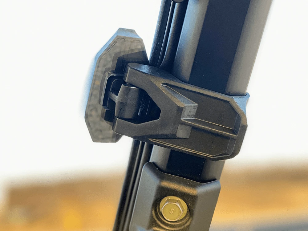 Spike Power Sports Spike Polaris Ranger Full Size (Pro-Fit) Venting Windshield With TRR (Tool-Less-Rapid-Release) Mounting System - Image 11