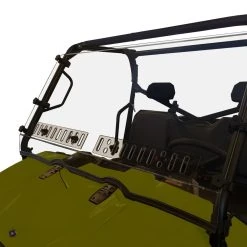 Spike Power Sports Spike Polaris Ranger Full Size (Round Tubing) Vented Scratch Resistant Windshield