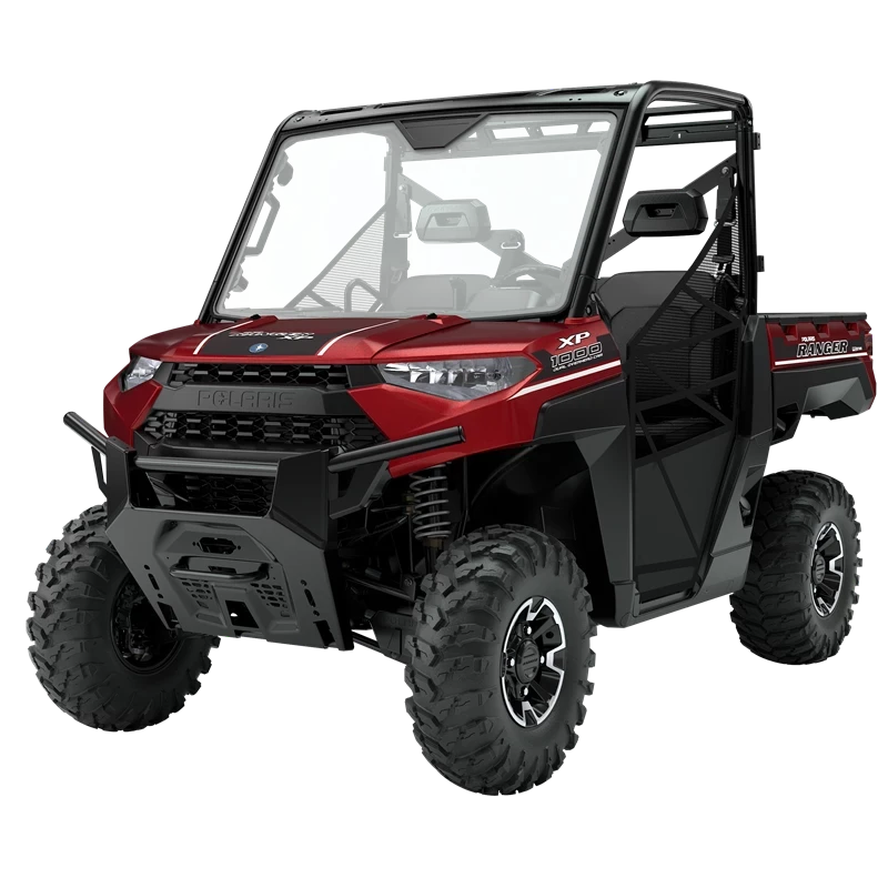 Polaris Ranger Lock & Ride Full Glass Windshield - Image 3