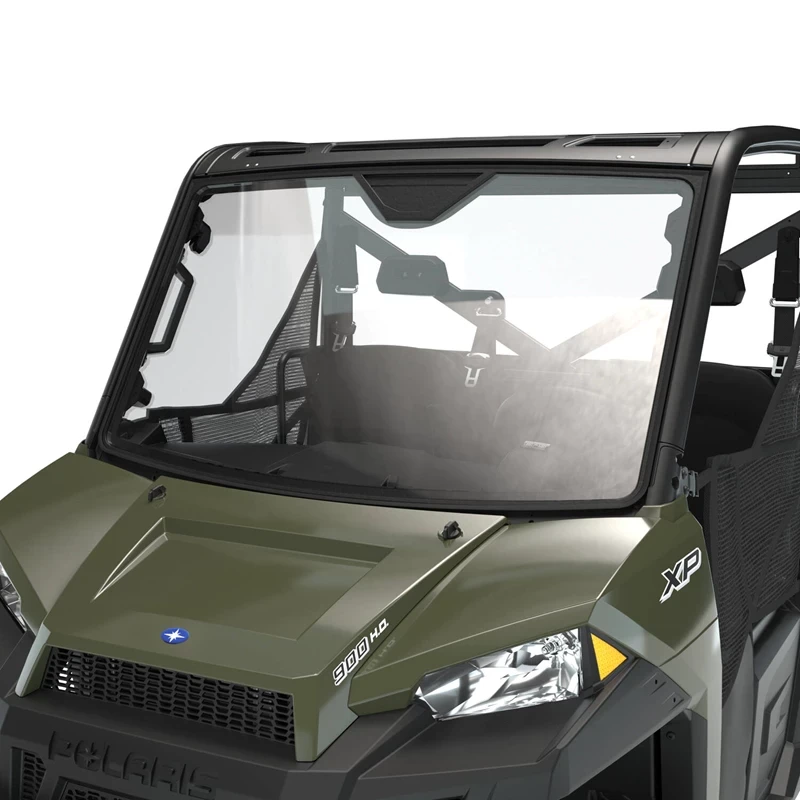 Polaris Ranger Lock & Ride Full Glass Windshield - Image 2