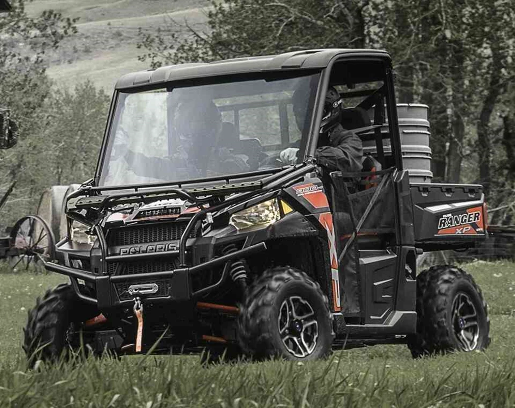 Polaris Ranger Lock & Ride Full Glass Windshield - Image 5