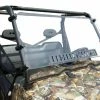 Spike Power Sports Spike Polaris Ranger Mid-Size (Round Tubing) Full Vented Windshield W/Hardcoat