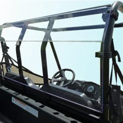 Spike Power Sports Spike Polaris Ranger Midsize (Round Tubing) Rear Windshield-GP