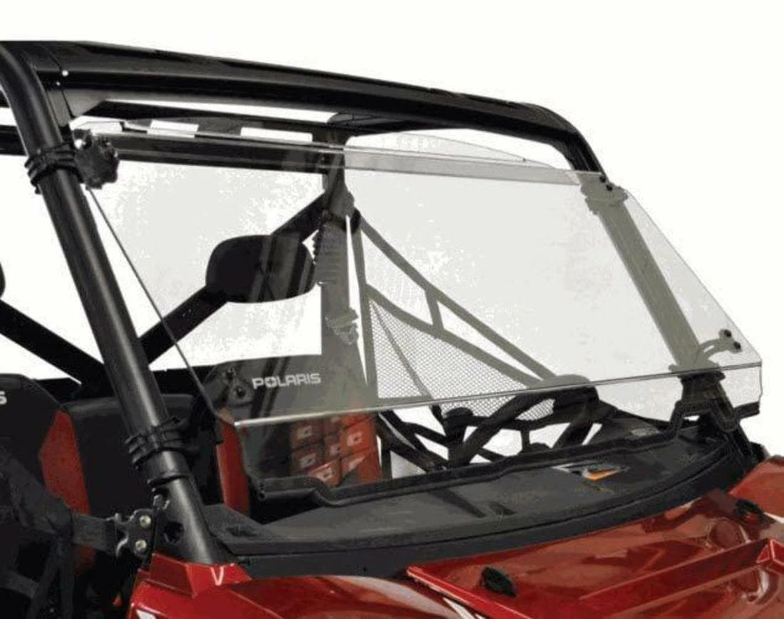 Spike Power Sports Spike Polaris Ranger (Pro-Fit) Full Size Tilting Scratch Resistant Windshield - Image 6