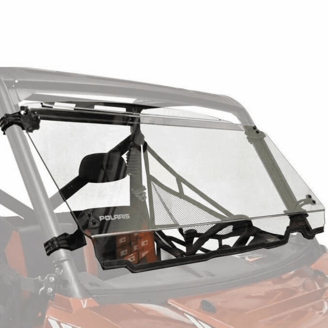 Spike Power Sports Spike Polaris Ranger (Pro-Fit) Full Size Tilting Scratch Resistant Windshield - Image 3