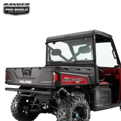 Polaris Ranger Pro Shield Glass Rear Panel With Lock & Ride Technology