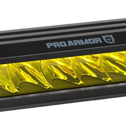 Pro Armor Onyx 11" Spot LED Single Row Lightbar -Amber