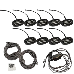 R1 Industries Wildcat Extreme Rock Lights (9-Pod)