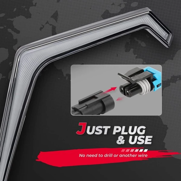 Kemimoto Polaris RZR XP 1000 Turbo (2019-2022) RGB Turn Signal Lights - Image 6