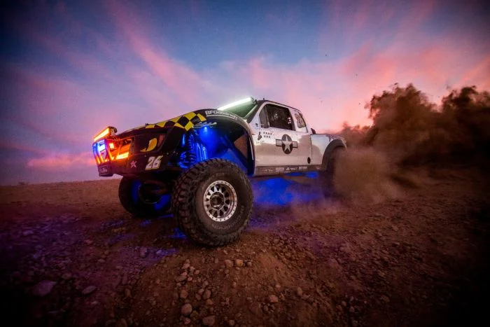 Rigid Industries Rigid Rock Light Kit 4 Blue - Image 2