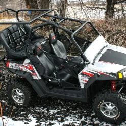 UTV Mountain Accessories UTVMA Polaris RZR 800 Back Seat & Roll Cage Kit