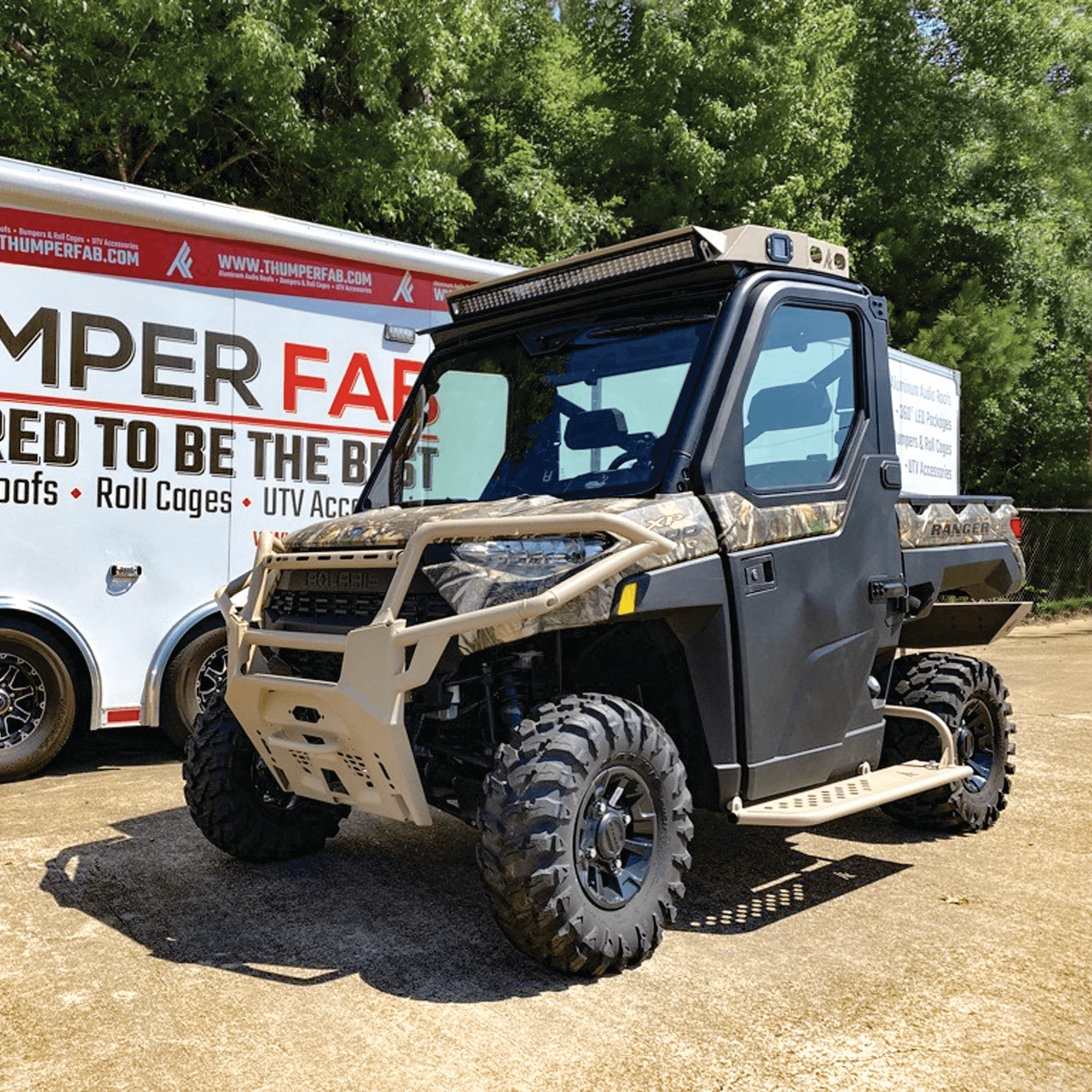 Thumper Fab Ranger Level 2 Aluminum Roof With Rockford Fosgate Audio And 360 Light Package - Image 5