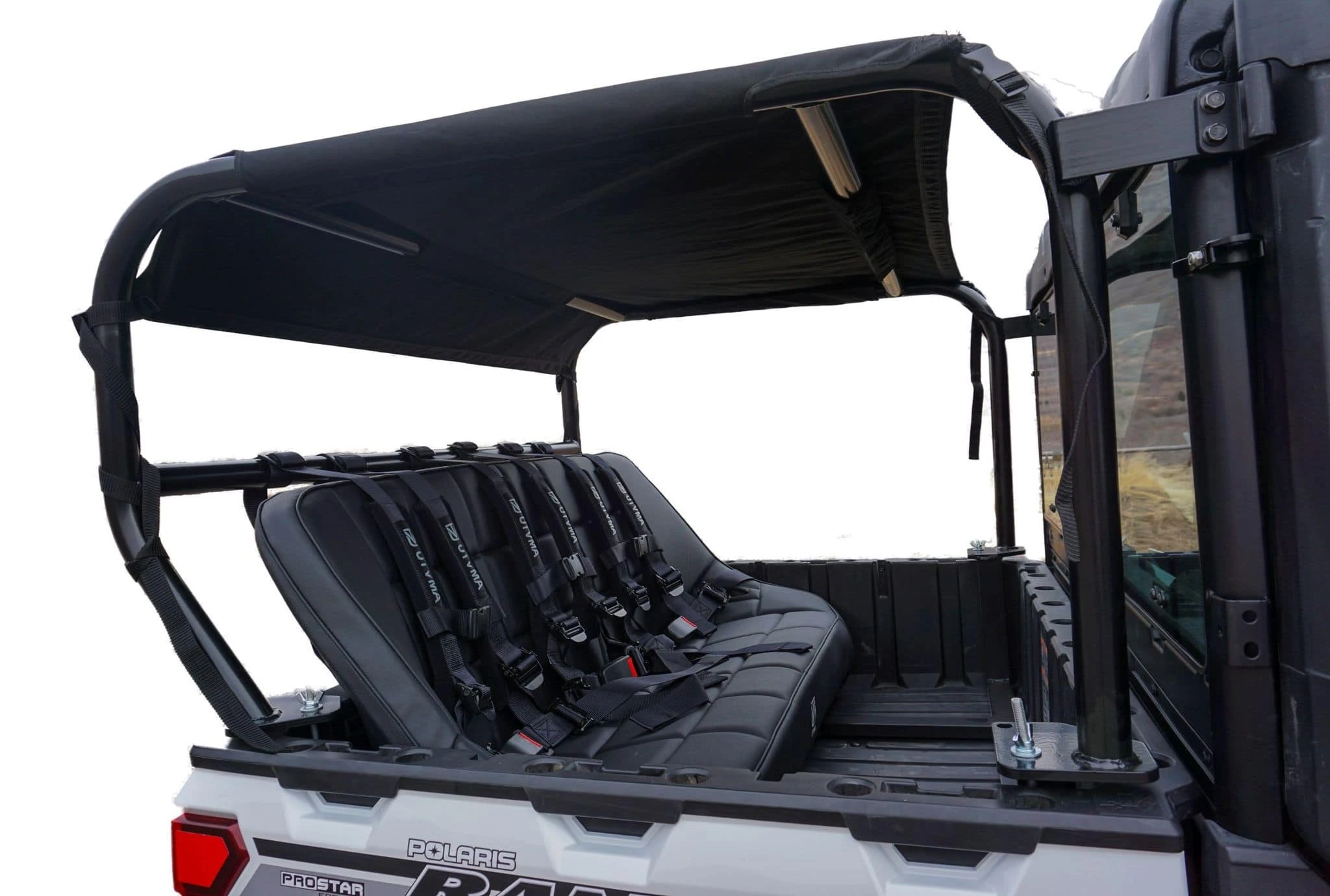 UTV Mountain Accessories UTVMA Polaris Ranger 1000 Rear Seat & Roll Cage Kit - Image 2