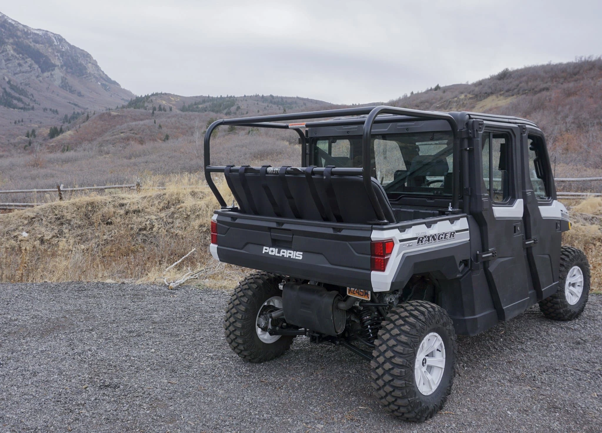 UTV Mountain Accessories UTVMA Polaris Ranger 1000 Rear Seat & Roll Cage Kit - Image 4