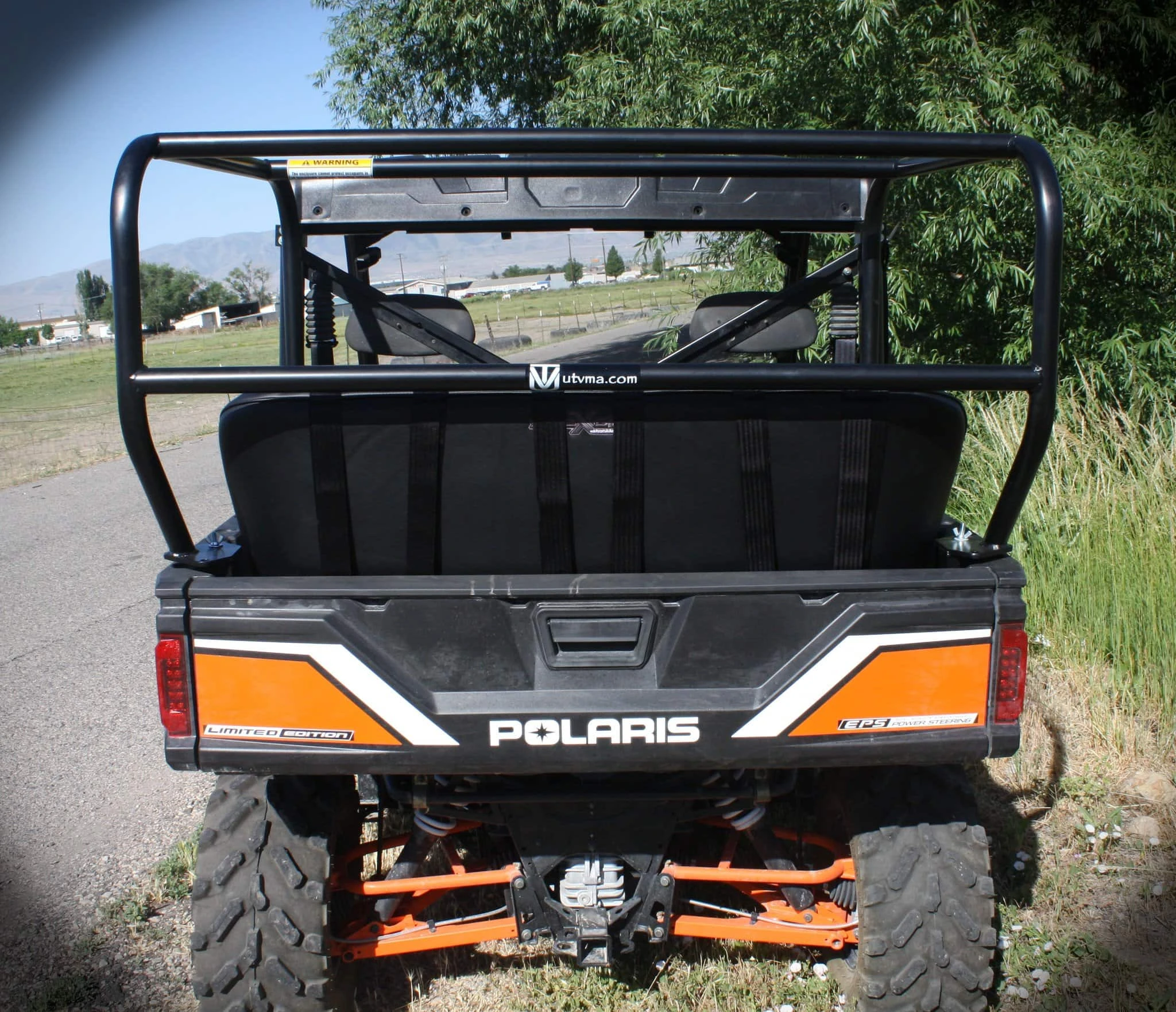 UTV Mountain Accessories UTVMA Polaris Ranger 900XP Backseat & Roll Cage Kit - Image 2