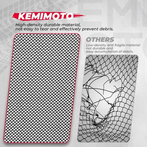 Kemimoto Polaris RZR XP/XP 4 1000/Turbo Rear Window Net Soft Mesh - Image 4