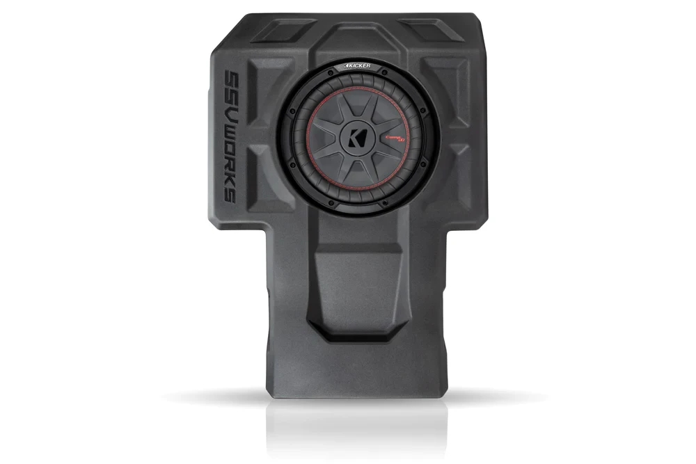 SSV Works 10in Subwoofer Enclosure - 2020-2023 Kawasaki KRX1000 2-Seater