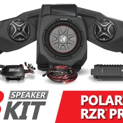 SSV Works 3-Speaker Plug-&-Play System - 2020-2023 Polaris RZR Pro